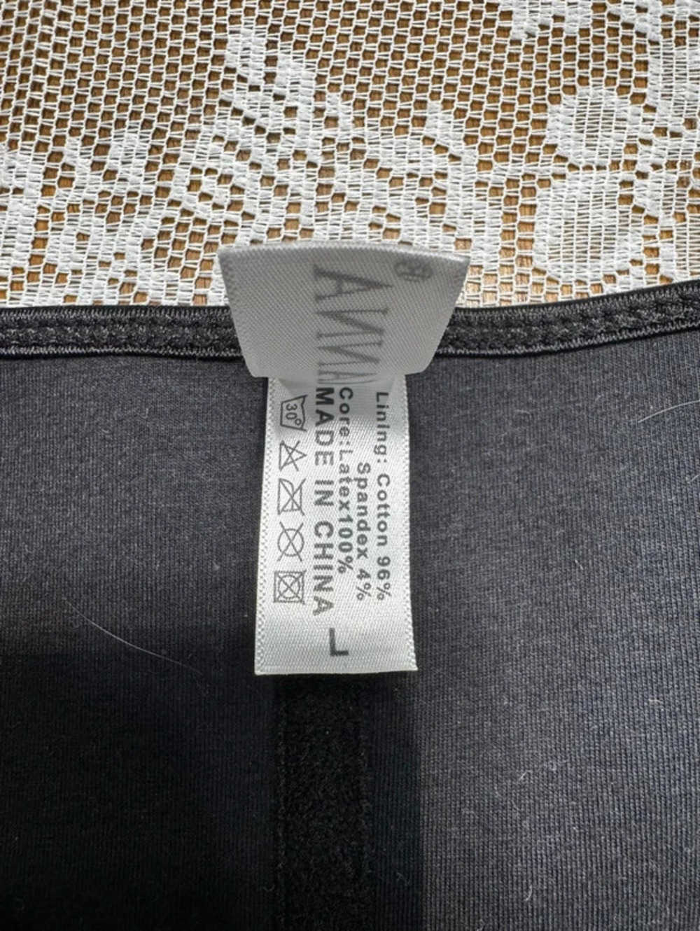 Yianna Waist Trainer - Black - Size L - Picture 5 of 5